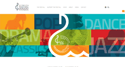 Desktop Screenshot of bermudafestival.org